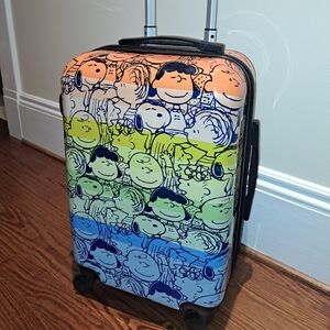 Peanuts Gang Rolling Suitcase 21"